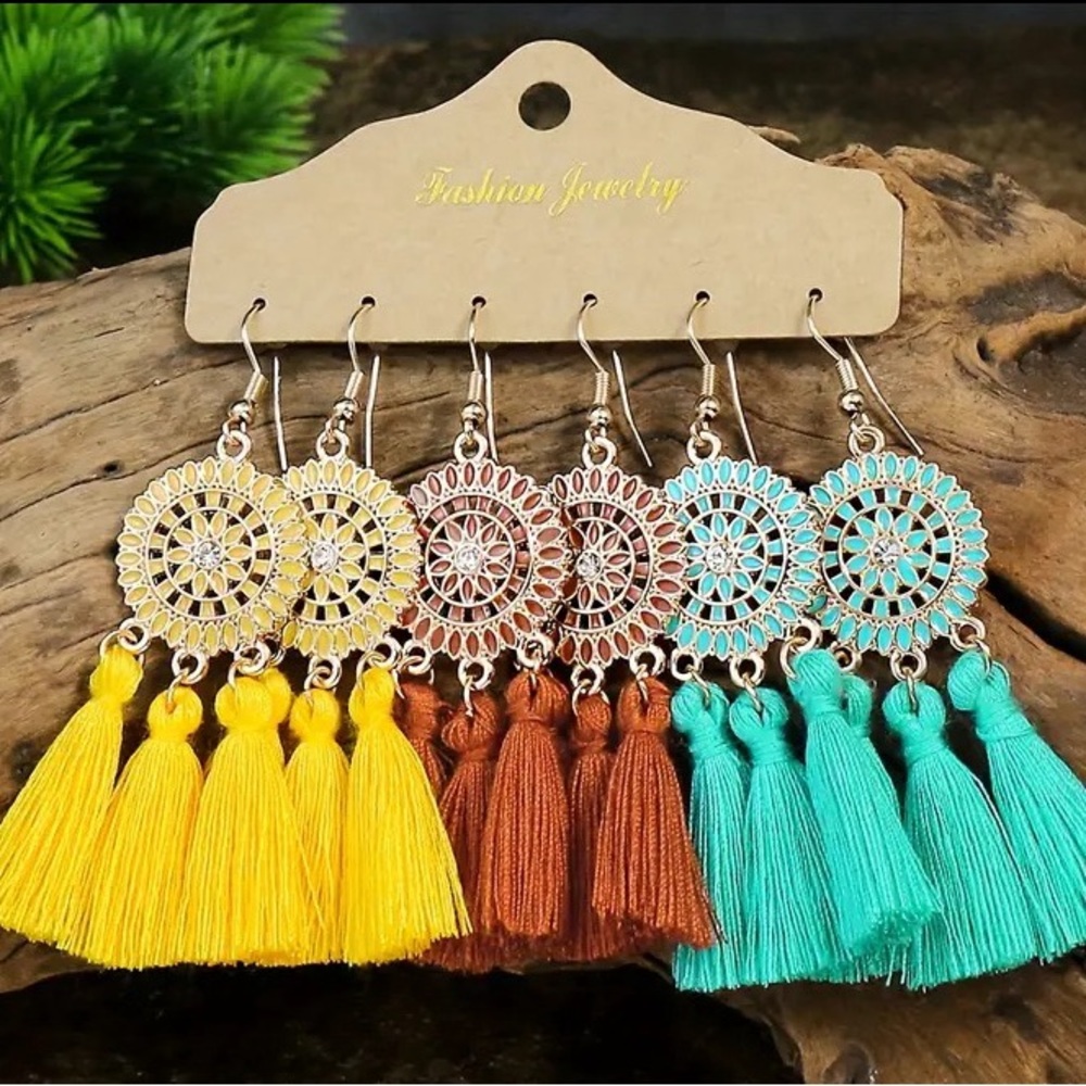 Boho Dangle Earrings -